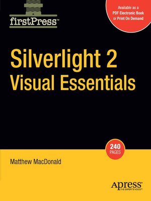 cover image of Silverlight 2 Visual Essentials
